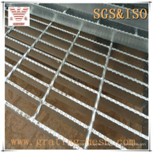 Galvanized Serrated Closed Bar Steel Grating for Platform